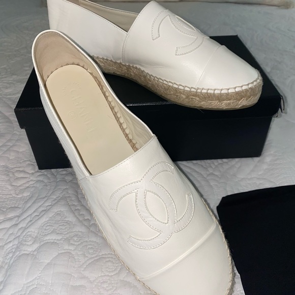 Lamb skin CHANEL Espadrilles size 41 - Picture 2 of 4